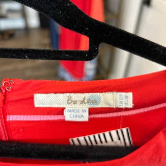 Boden Elena poplin sleeveless midi dress - Picture 2 of 5